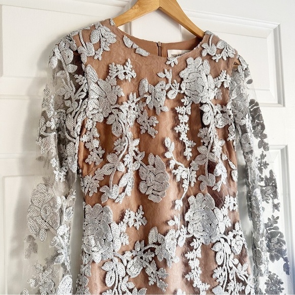 Dress the Population Grace Lace Sequin Mini Dress - Picture 7 of 10